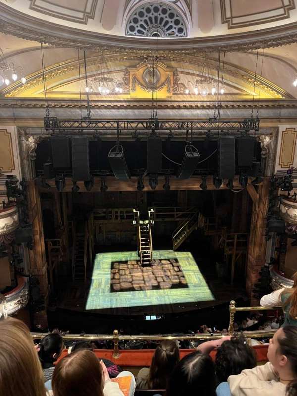 Victoria Palace Theatre, section: Grand Circle, row: D, seat: 22