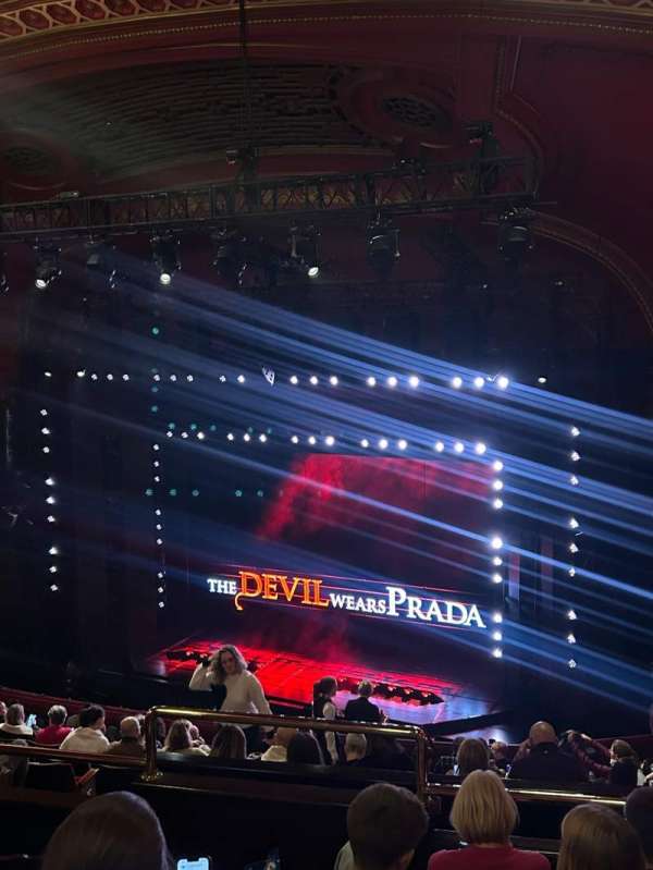 Dominion Theatre, section: Circle, row: M, seat: 4