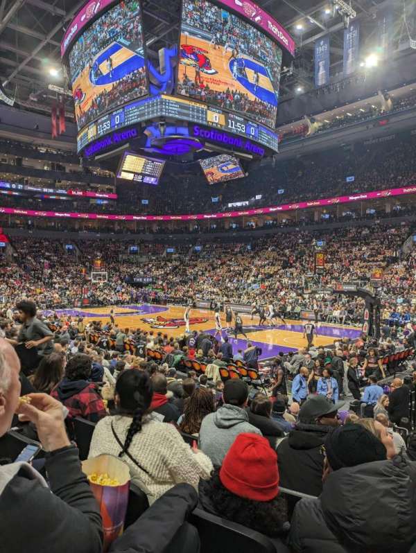 Scotiabank Arena, section: 106, row: 11, seat: 1