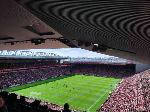 Anfield, section: AU8, row: 28, seat: 221