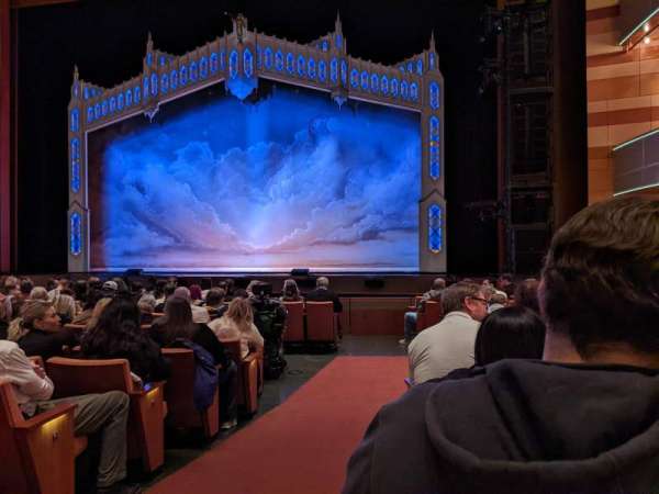 Eccles Theater, section: Orchestra R, row: L, seat: 101