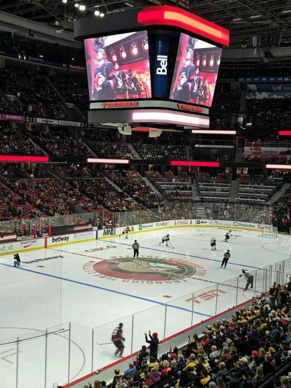 Canadian Tire Centre, section: 226, row: 1, seat: 2