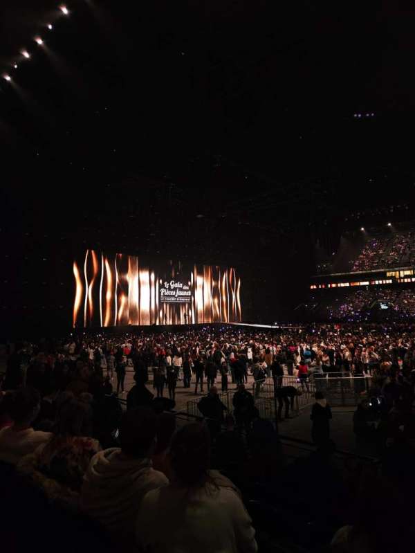 Paris La Défense Arena, section: 105, row: 12, seat: 3