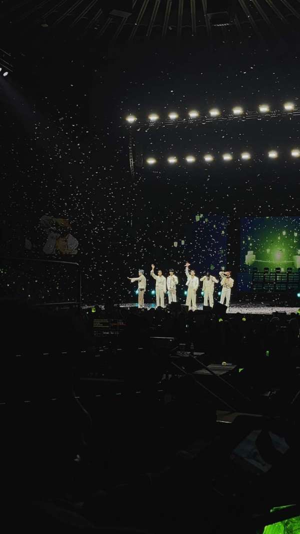 Oakland Arena, section: 107, row: 2, seat: 3