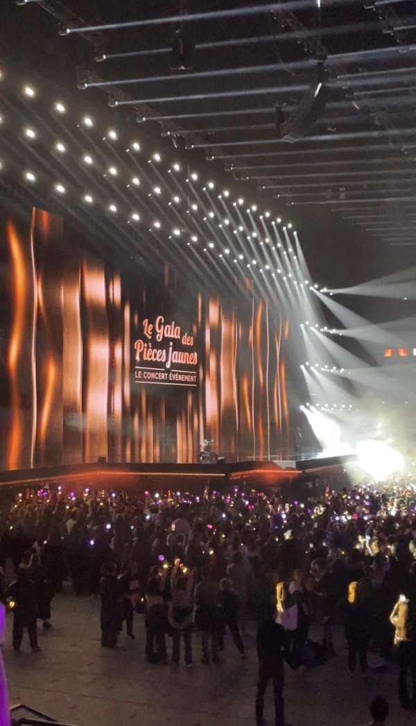 Paris La Défense Arena, section: 103, row: 14, seat: 33