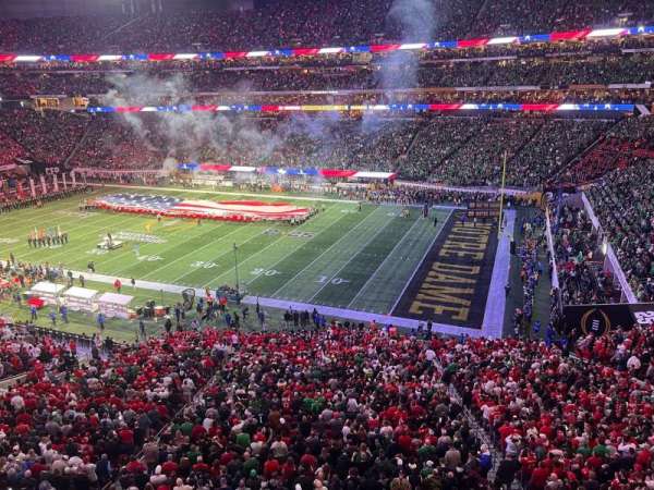 Mercedes-Benz Stadium, section: 232, row: 1, seat: 3