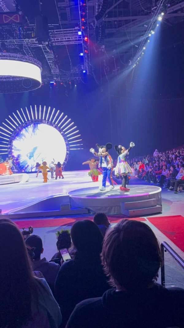 Rocket Arena, section: Promende, row: F, seat: 1-3