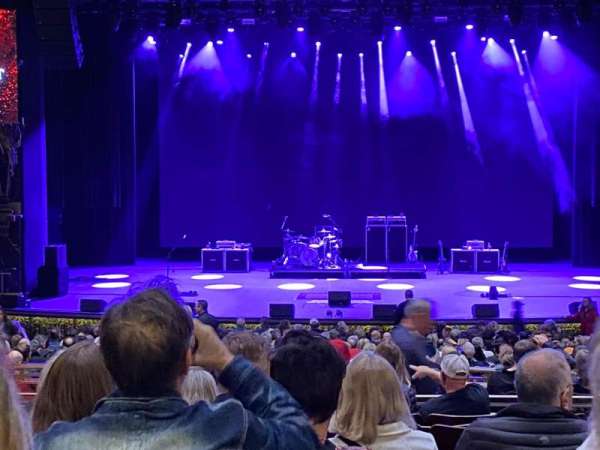 The Venetian Theatre, section: 8, row: JJ, seat: 28