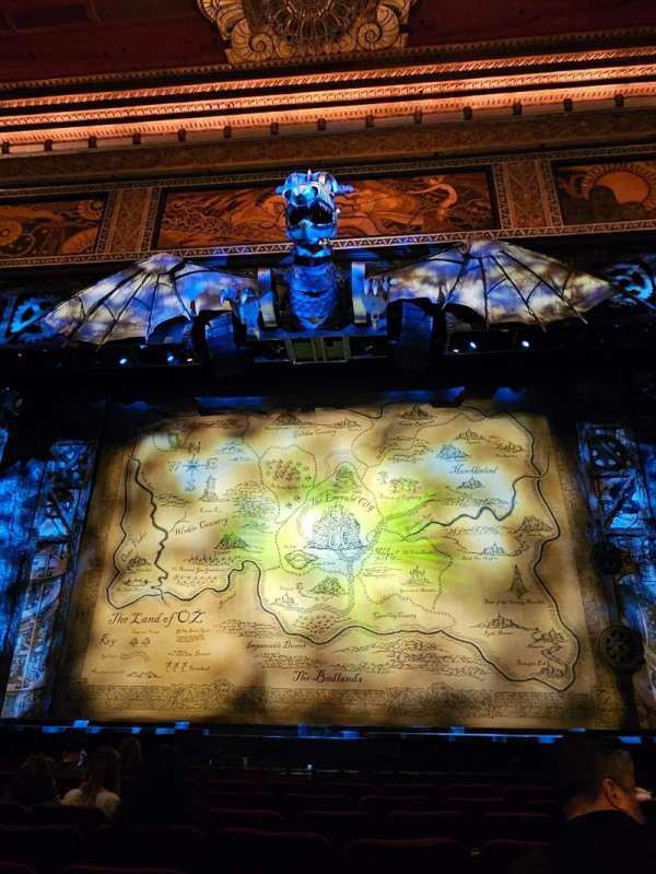 Hollywood Pantages Theatre, section: Orchestra C, row: H, seat: 105