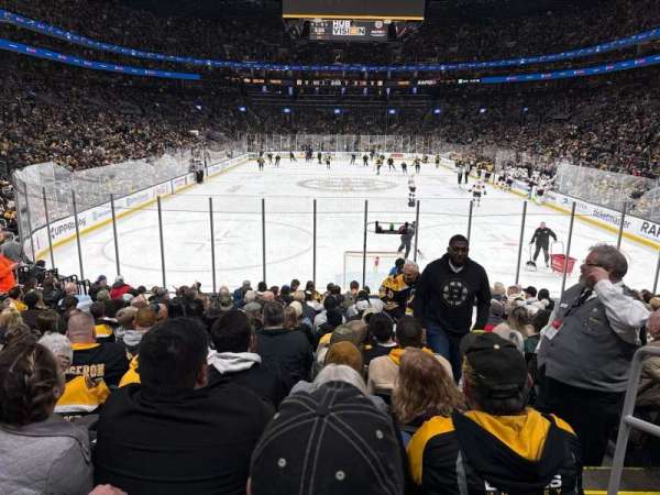 TD Garden, section: 7, row: 14, seat: 2