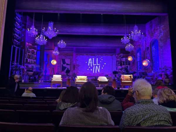 Hudson Theatre, section: Orchestra C, row: H, seat: 111