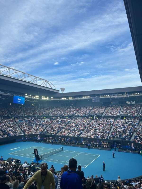 Rod Laver Arena, section: 44, row: AA, seat: 287