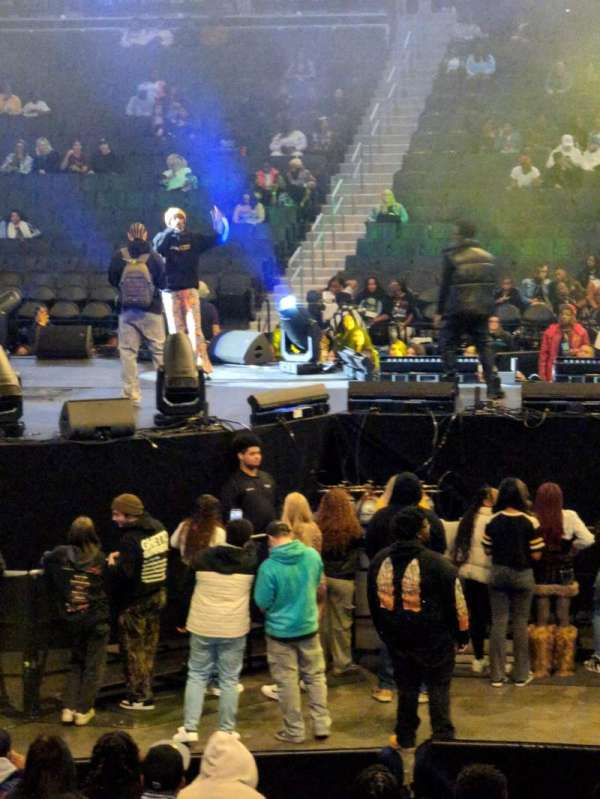 Spectrum Center, section: 113, row: O, seat: 3