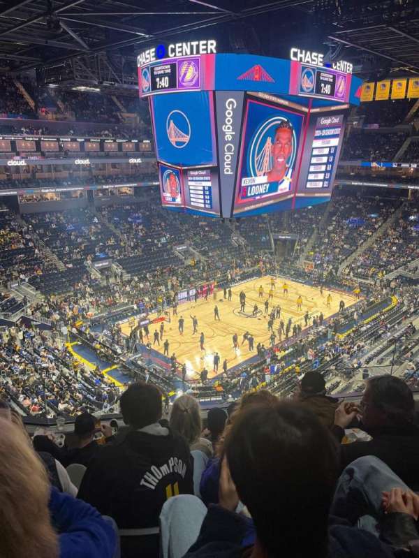 Chase Center, section: 224, row: 5, seat: 6