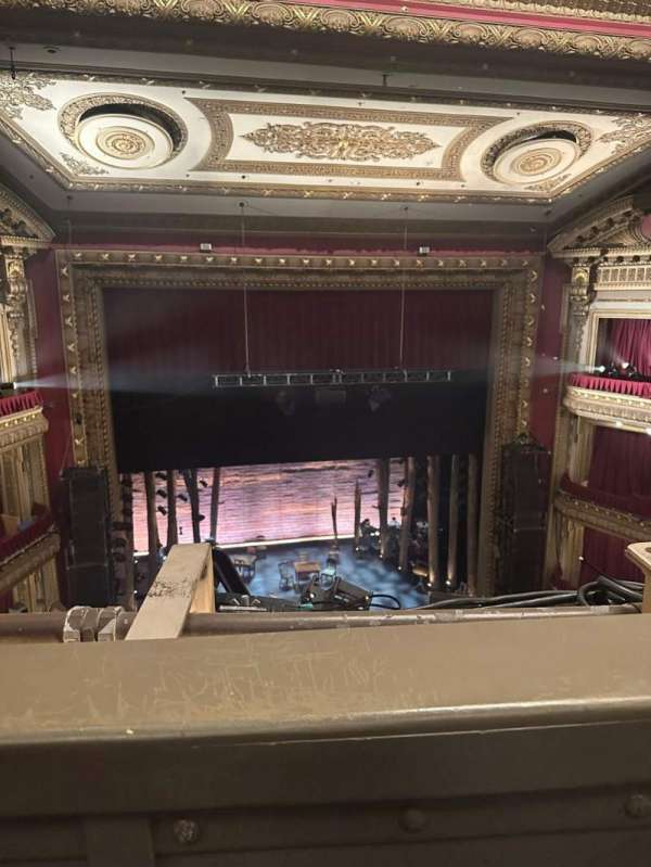 CIBC Theatre, section: Balcony LC, row: A, seat: 411