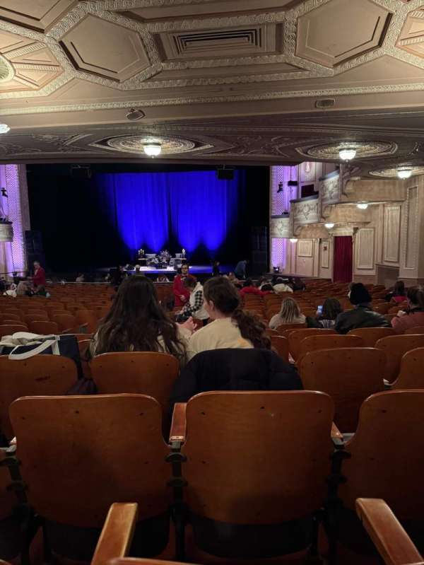 Miller Theater, section: Orchestra R, row: X, seat: 8