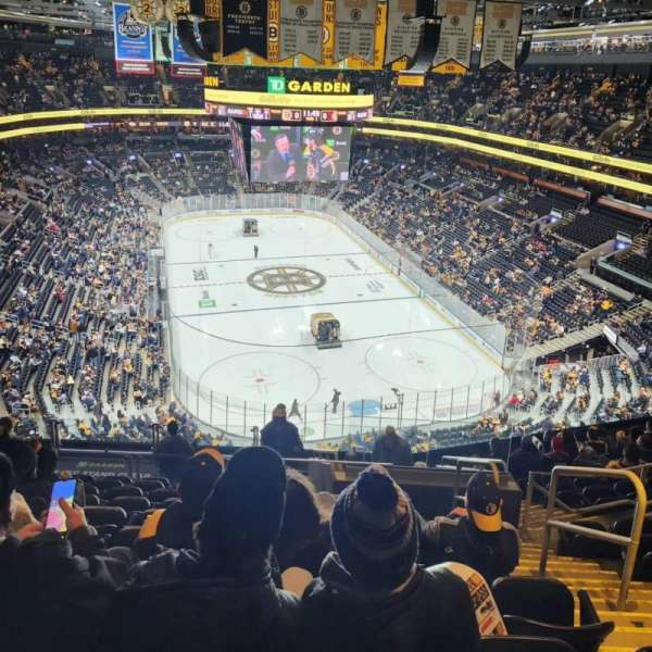 TD Garden, section: 325, row: 14, seat: 3