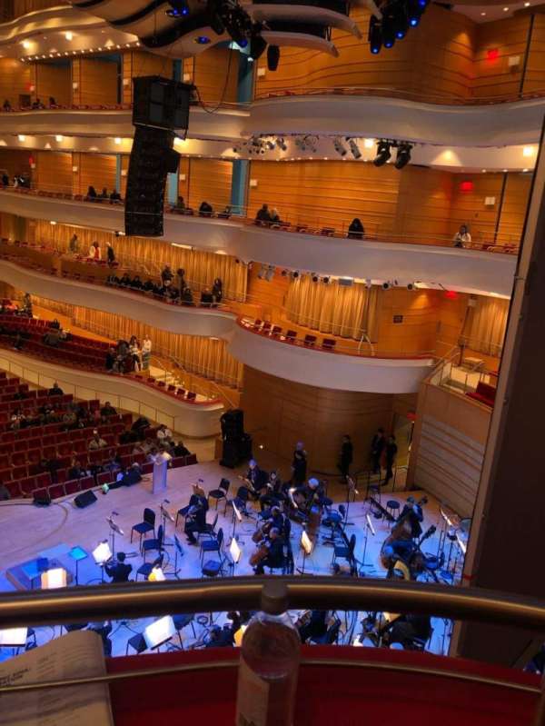 Renee and Henry Segerstrom Concert Hall, section: Dress Circle, row: CT, seat: 36