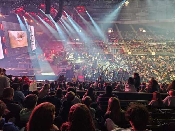 Bojangles' Coliseum, section: 107, row: p, seat: 10