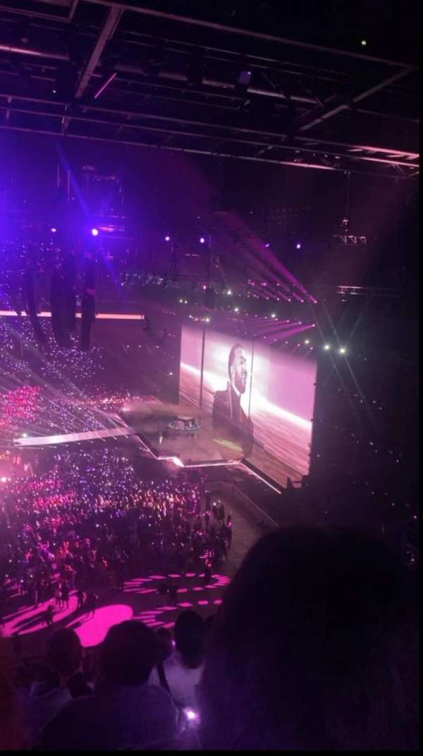 Paris La Défense Arena, section: 419, row: 50, seat: 3