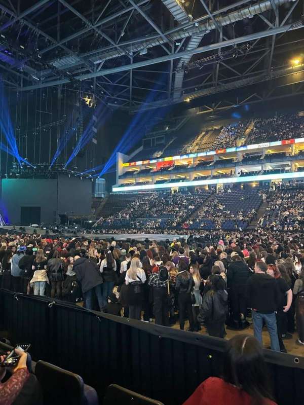 The O2, London, section: 102, row: E, seat: 86