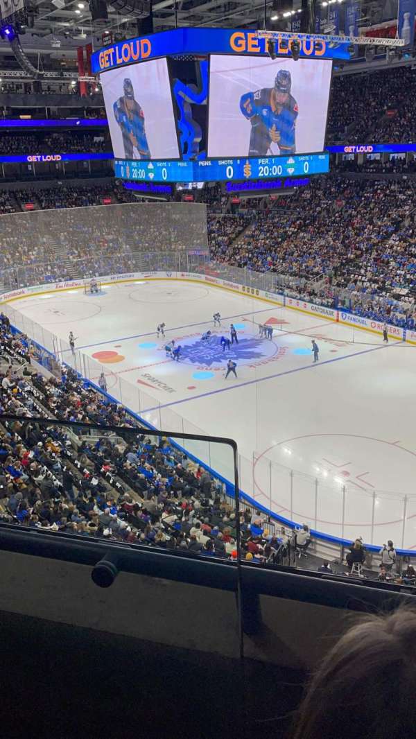 Scotiabank Arena, section: 305, row: 2, seat: 25