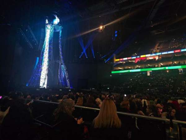 The O2, London, section: 102, row: C, seat: 57
