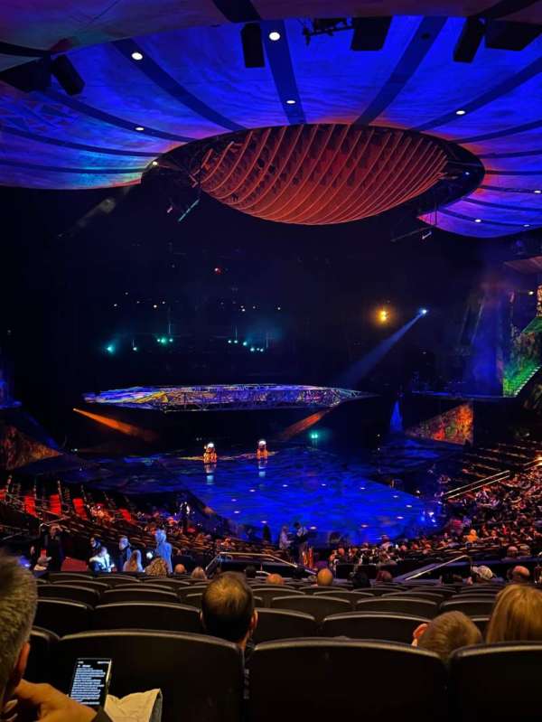 Mystere Theatre at Treasure Island, section: 202, row: LL, seat: 5-6