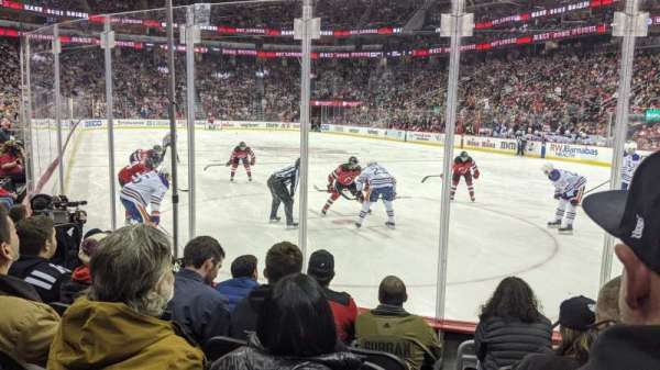 Prudential Center, section: 1, row: 5, seat: 8