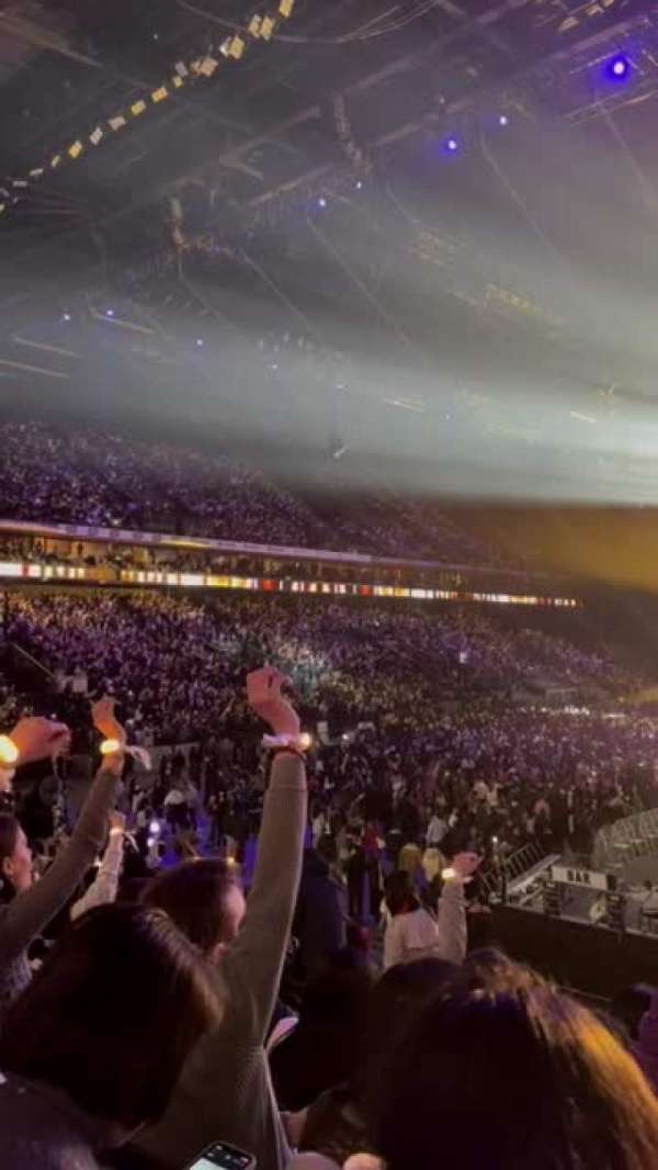 Paris La Défense Arena, section: 110, row: 21, seat: 4