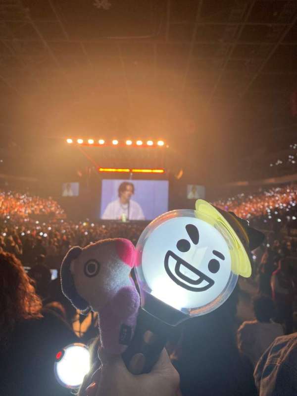 UBS Arena, section: 108, row: 4, seat: 7