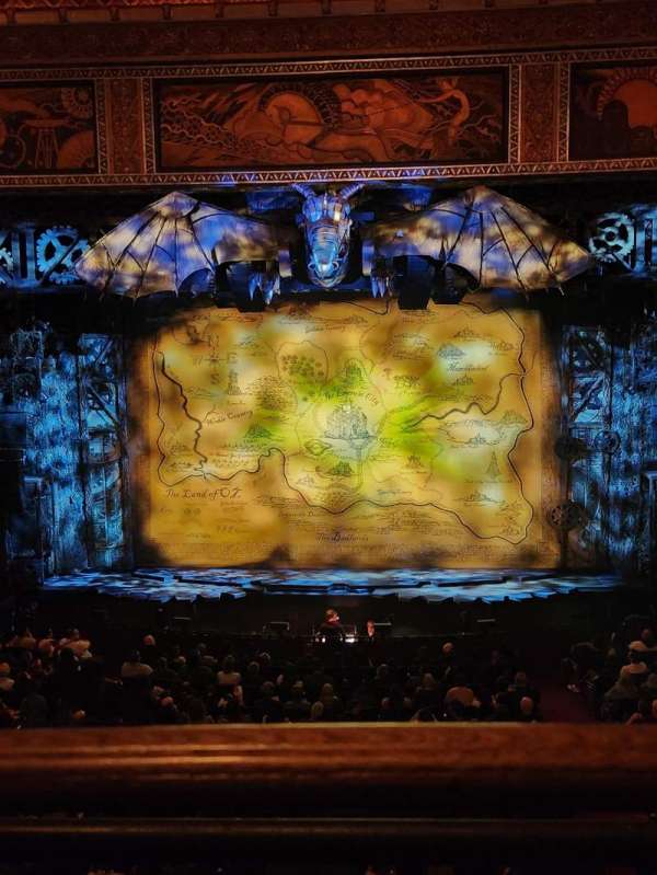 Hollywood Pantages Theatre, section: Mezzanine C, row: A, seat: 105