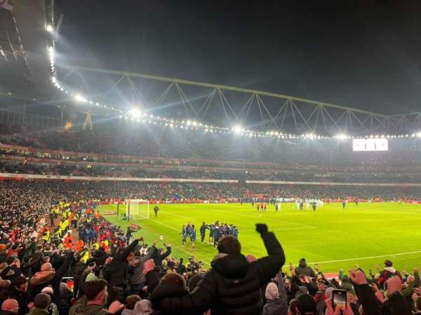 Emirates Stadium, section: 21, row: 16, seat: 640