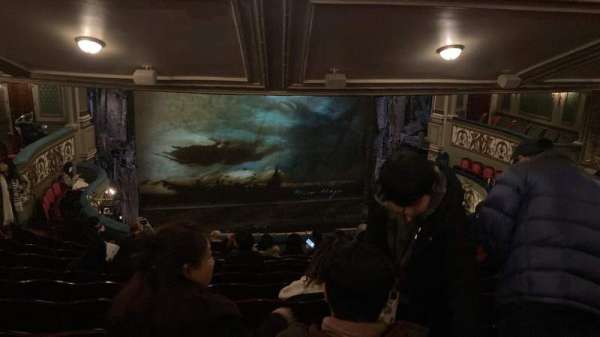 Sondheim Theatre, West End, section: Dress Circle, row: L, seat: 21