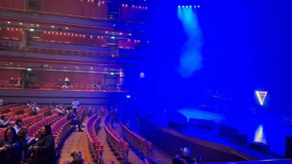 Symphony Hall, Birmingham, section: Right Terrace, row: A, seat: 8