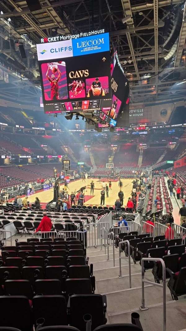 Rocket Arena, section: 126, row: 12, seat: 2