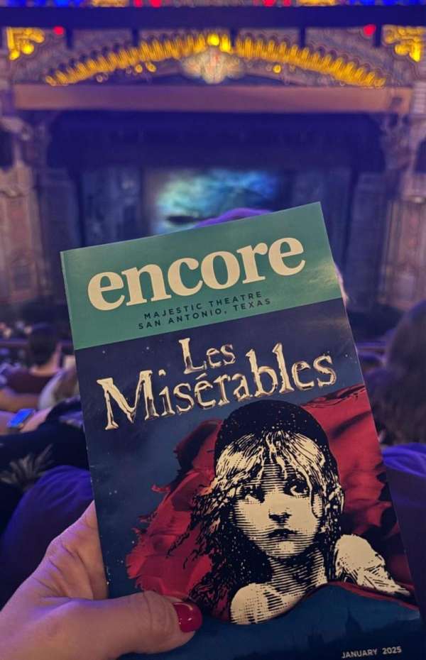 Majestic Theatre, San Antonio, section: Mezzanine C, row: EE, seat: 5