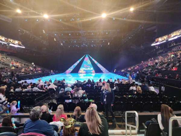 Nationwide Arena, section: 109, row: F, seat: 1