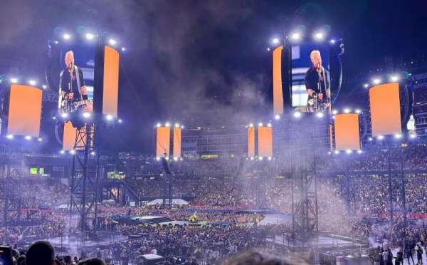 Gillette Stadium, section: 126, row: 21, seat: 14