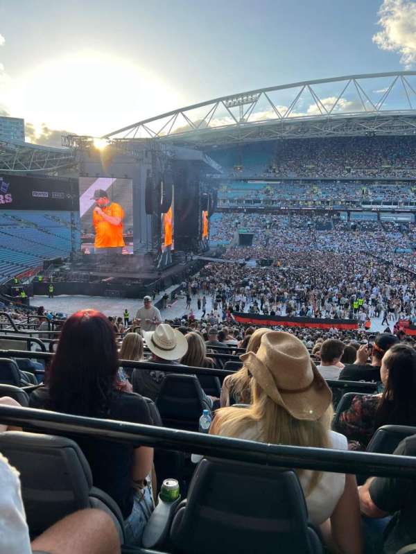 Accor Stadium, section: 105-2, row: 47, seat: 8