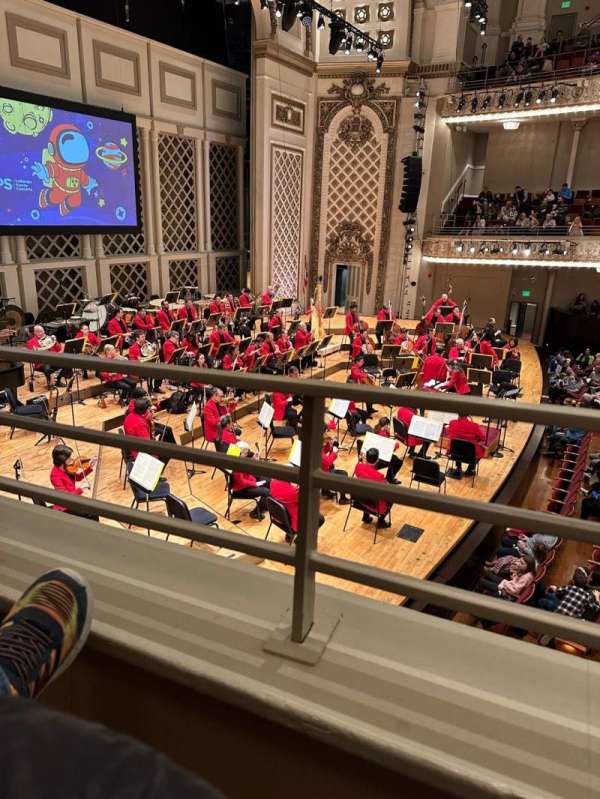 Cincinnati Music Hall, section: Balcony 1, row: A, seat: 113
