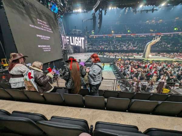 AO Arena, section: 102, row: K, seat: 16