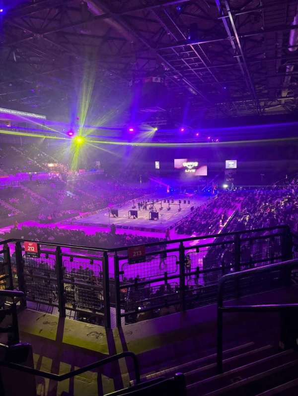 Utilita Arena Sheffield, section: 212, row: E, seat: 16