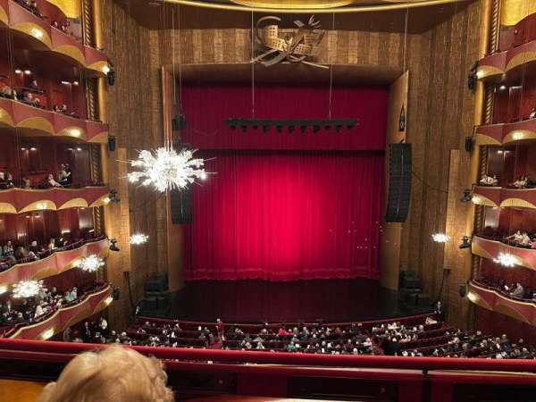 Metropolitan Opera House - Lincoln Center, section: Dress Circle LC, row: B, seat: 107
