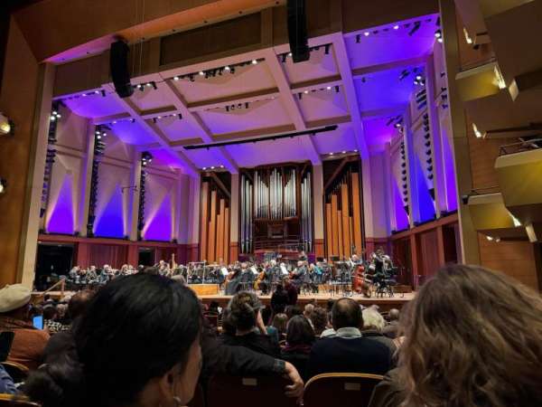 Benaroya Hall, section: Orchestra R, row: Q, seat: 6