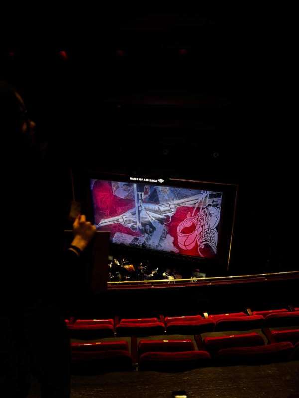 Brown Theater at the Wortham Center, section: Balcony M, row: J, seat: 8