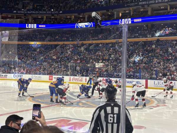 KeyBank Center, section: 116, row: 4, seat: 15