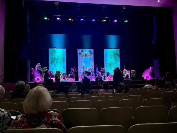 Peabody Auditorium, section: Orchestra 2, row: K, seat: 4