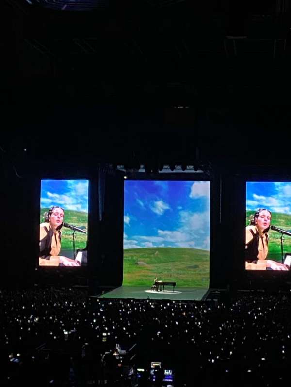 Palau Sant Jordi, section: 213, row: 19, seat: 18