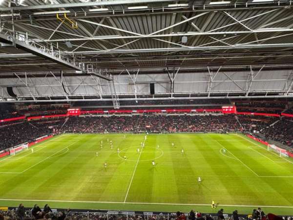 Philips Stadion, section: PR, row: 40, seat: 15
